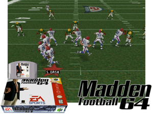 Madden Football 64 (USA) Cover